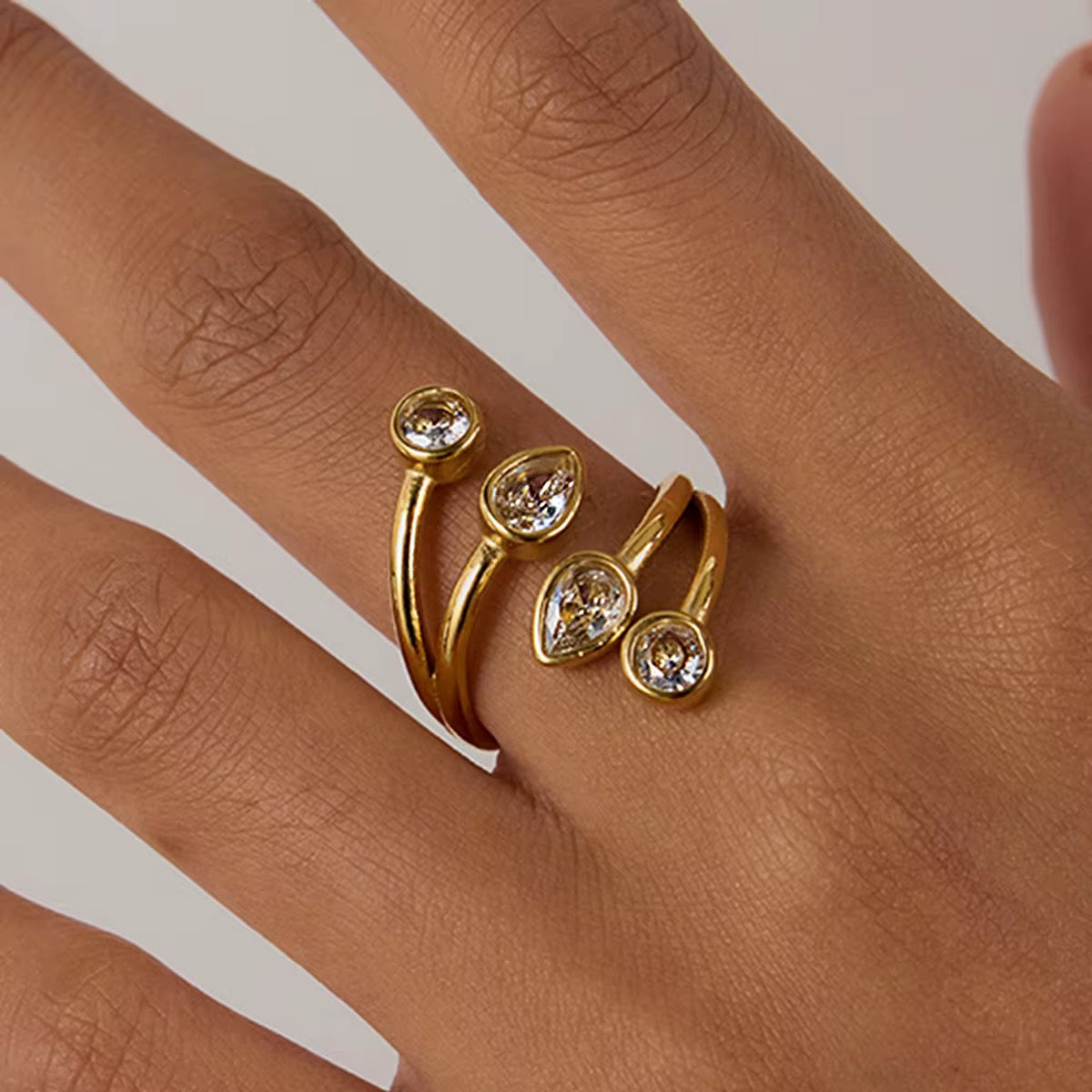 Zirconias Open Ring