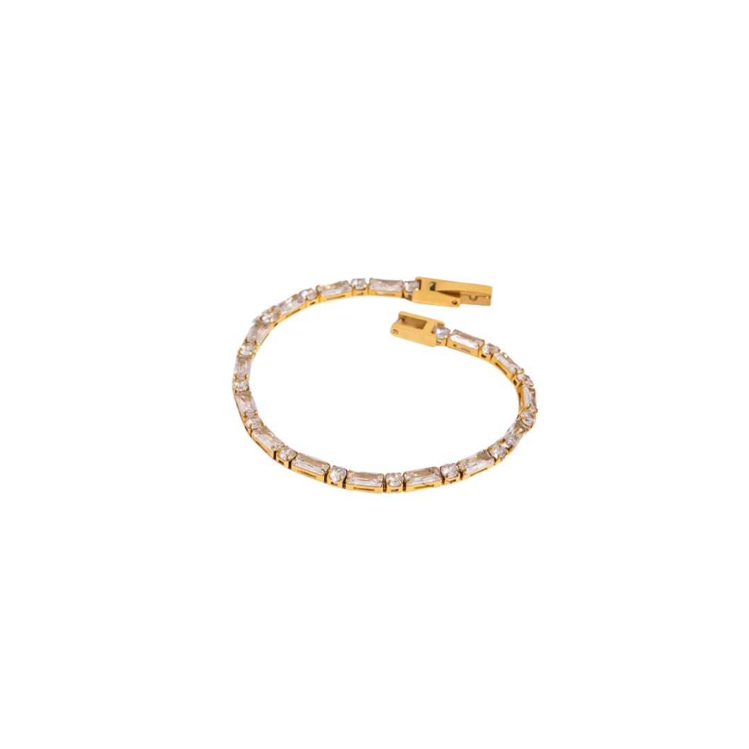 Rectangular Zirconias Bracelet