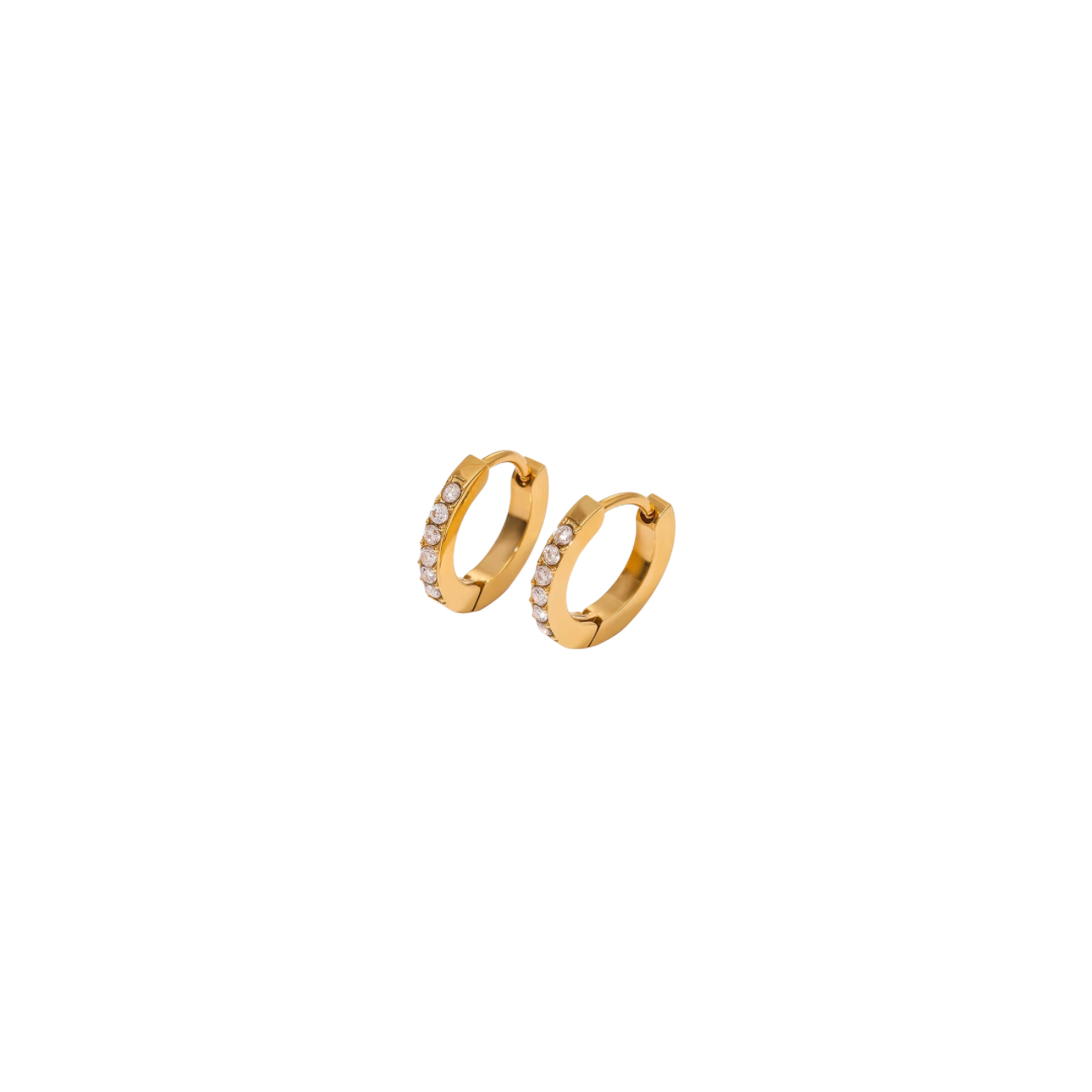 Zirconias Mini Huggie Earrings