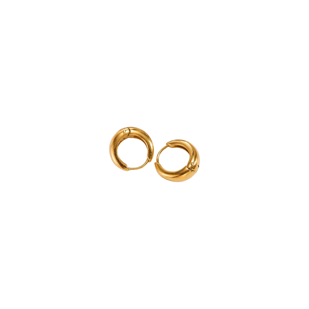 Drop Mini Huggie Earrings