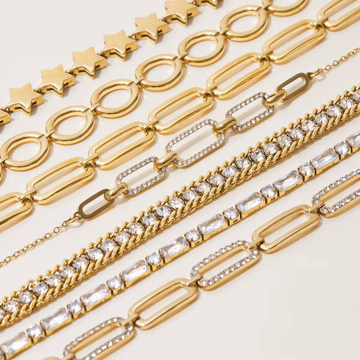 Rectangular Zirconias Bracelet