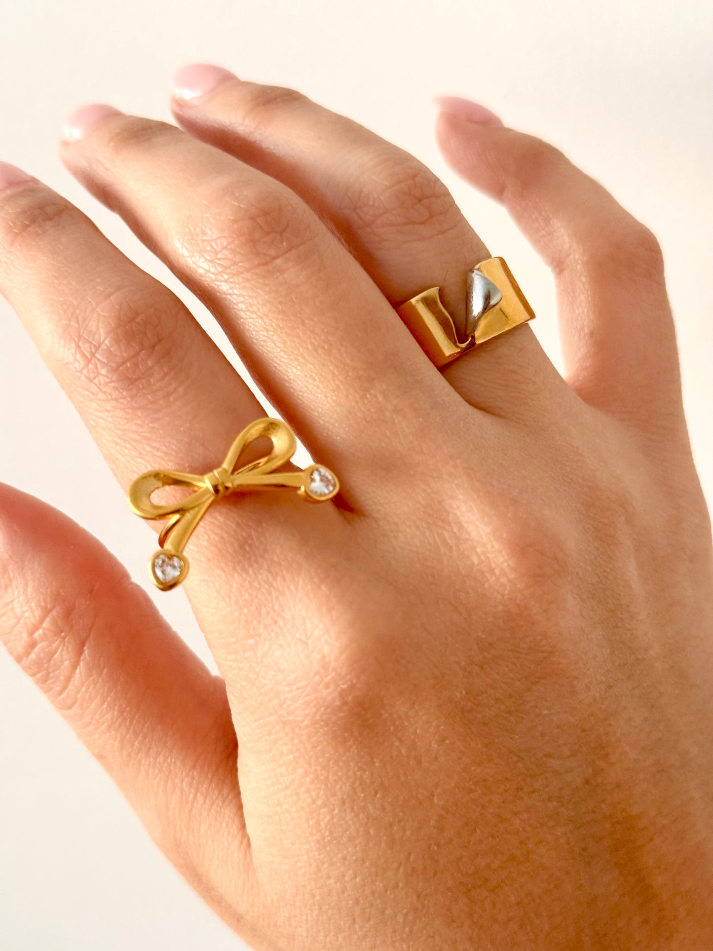 Heart Zirconia Knot Styles