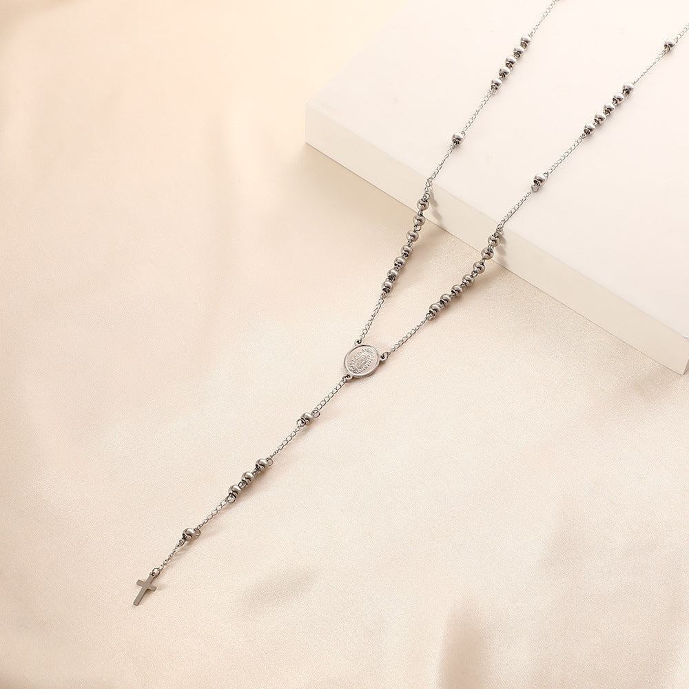 Rosary Long Necklace