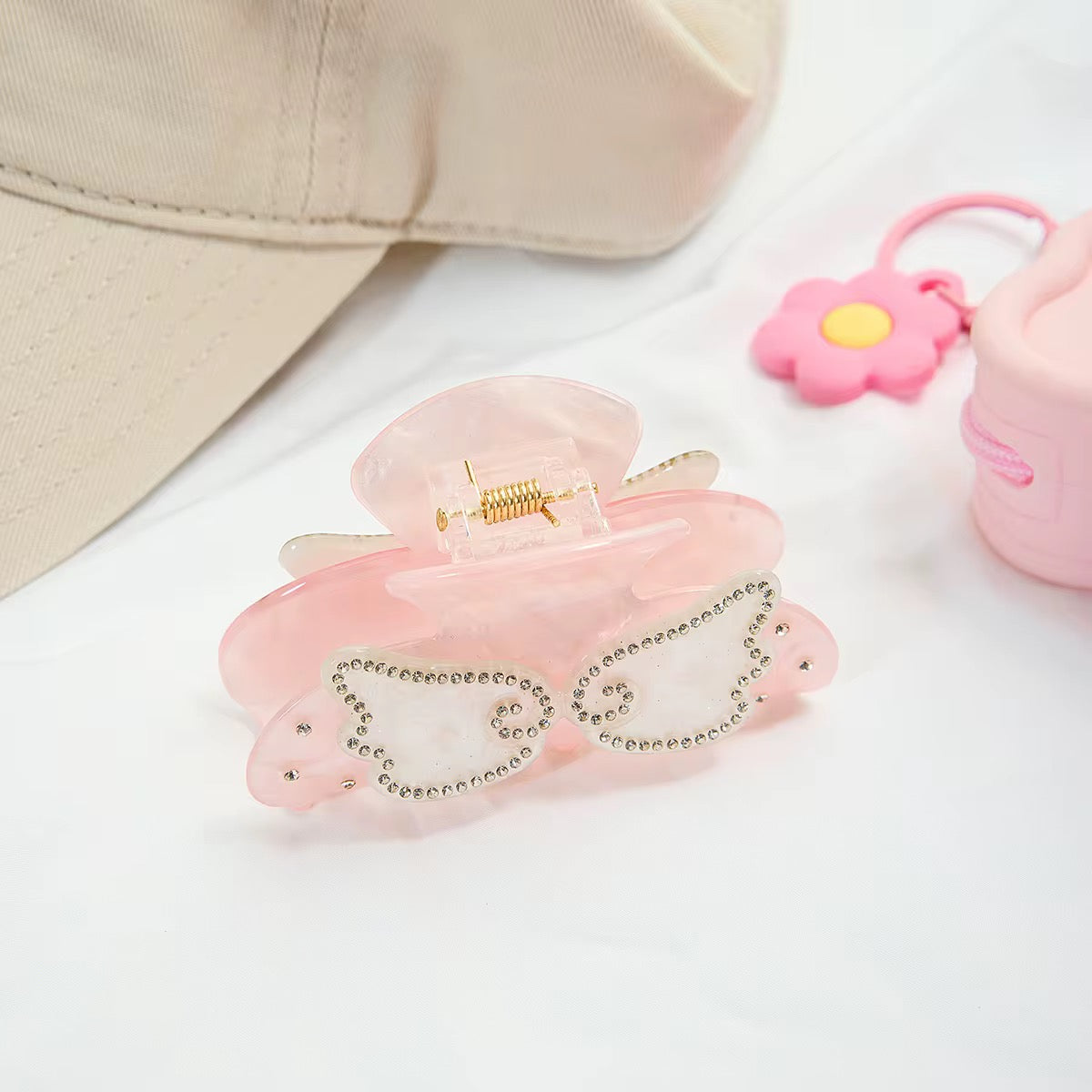 Zirconia Wings Hair Claw