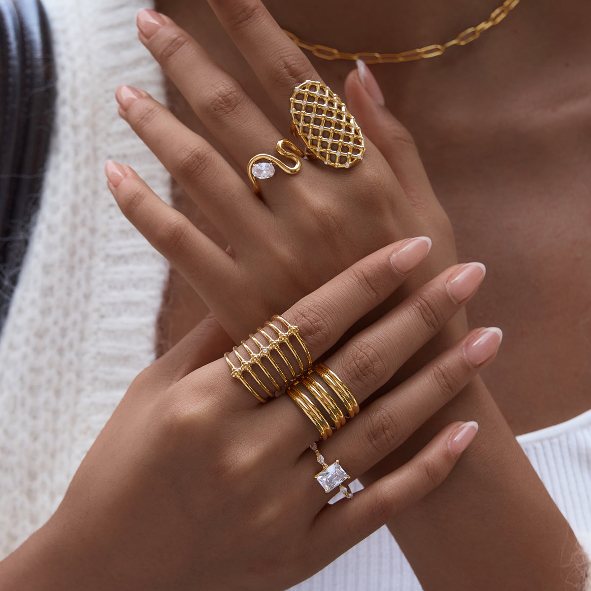 Three Layered Ring