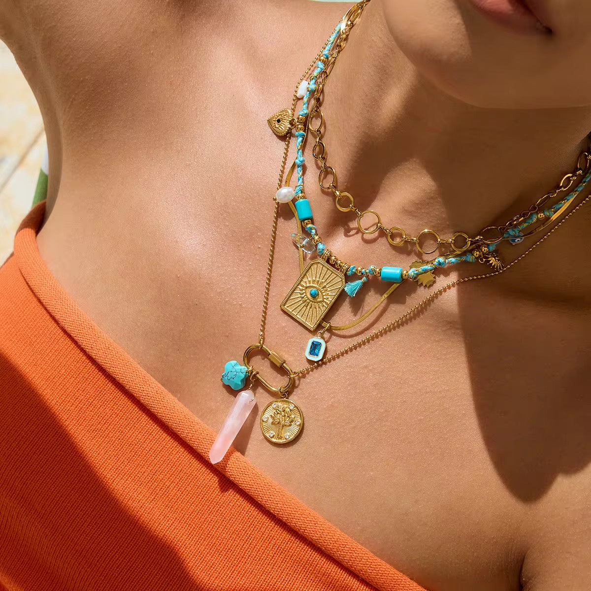 Circular Chain Necklace