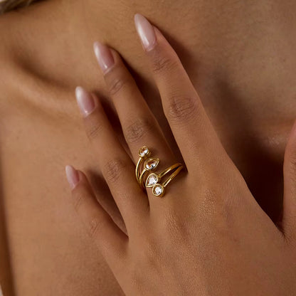 Zirconias Open Ring