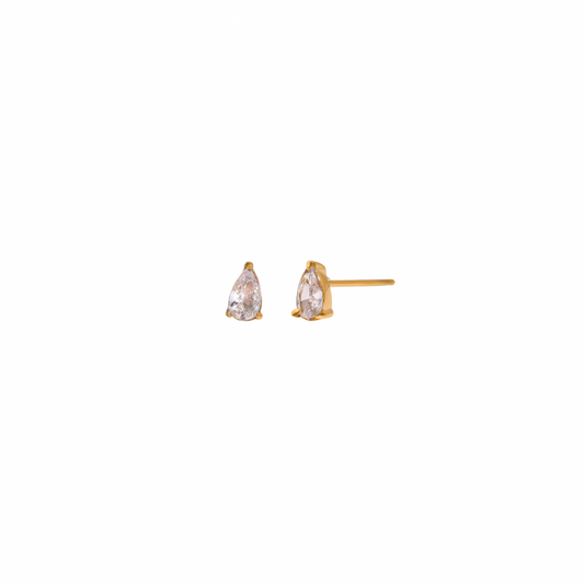Drop Zirconia Mini Studs Earrings