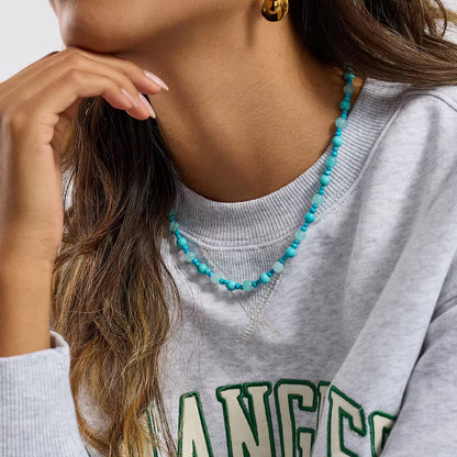 Turquoise Beads Necklace