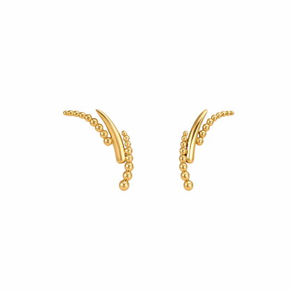 Pendientes de estilo lineal