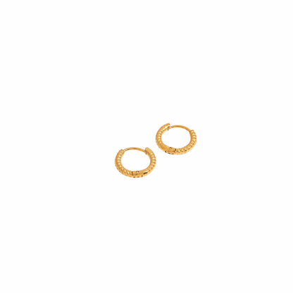 Twisted Huggie Earrings