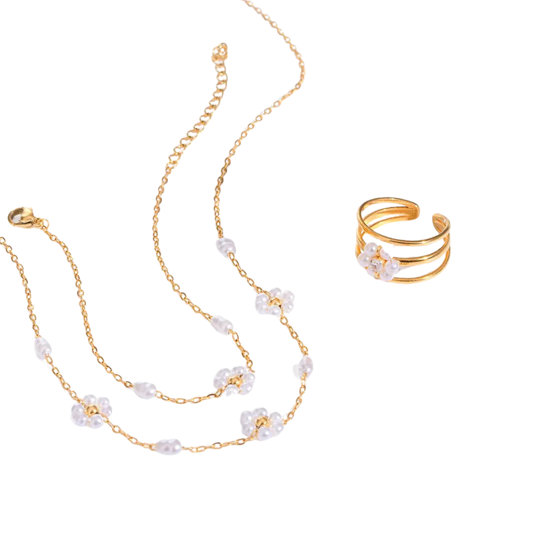 Pearl Flowers Minimalist Styles