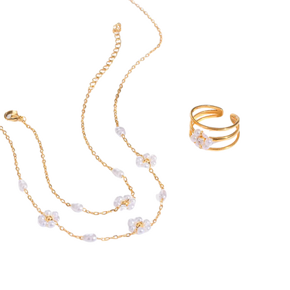 Pearl Flowers Minimalist Styles