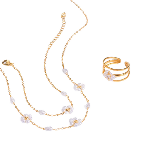 Pearl Flowers Minimalist Styles