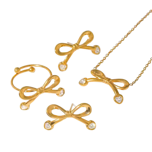 Heart Zirconia Knot Styles