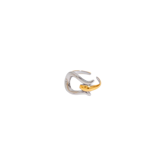 Two Tone New Buckle Ring