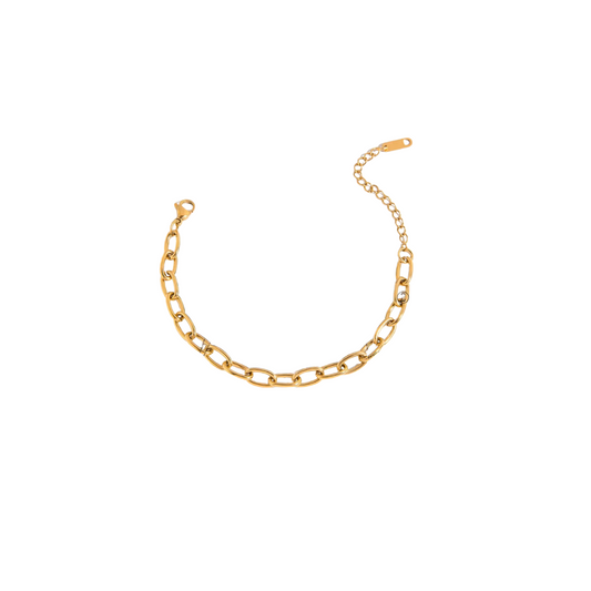 Oval Link Chain Bracelet