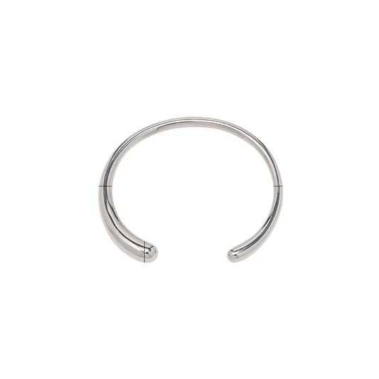 Silver Smooth Cuff Bracelet