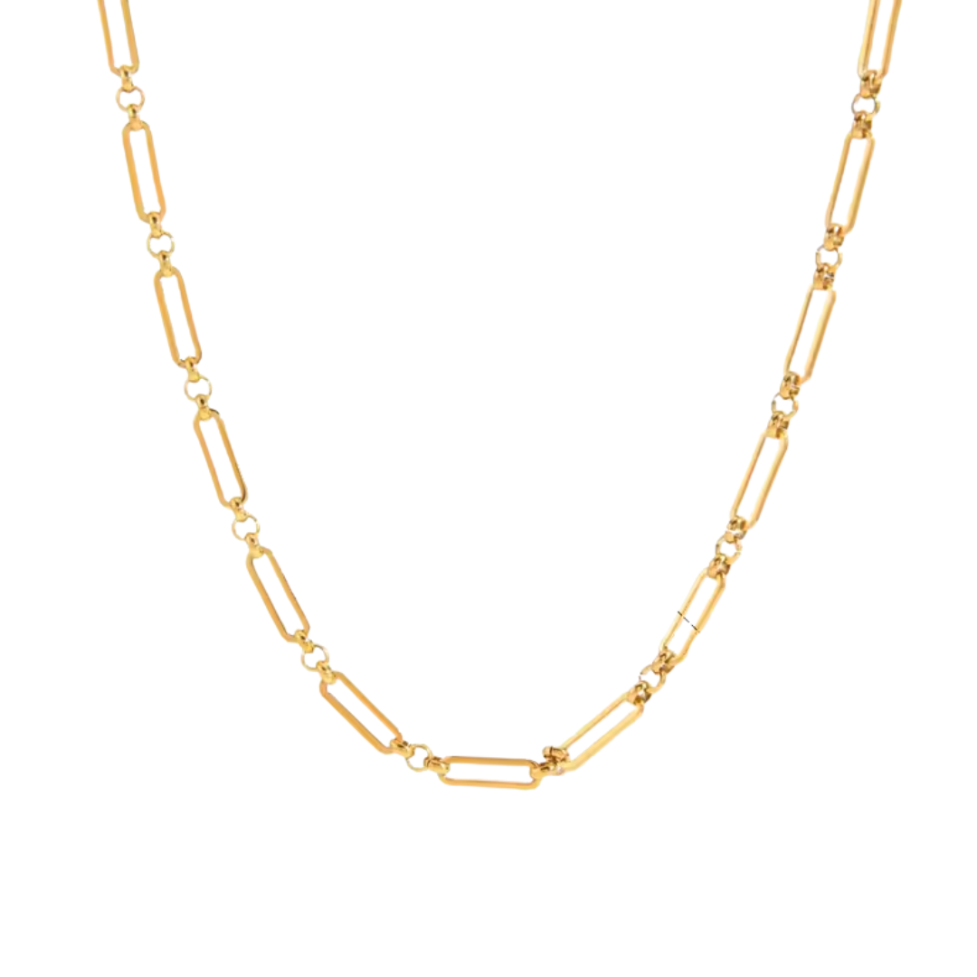 Linked Link Chain Necklace