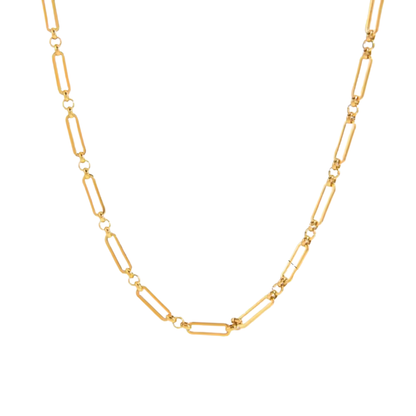 Linked Link Chain Necklace