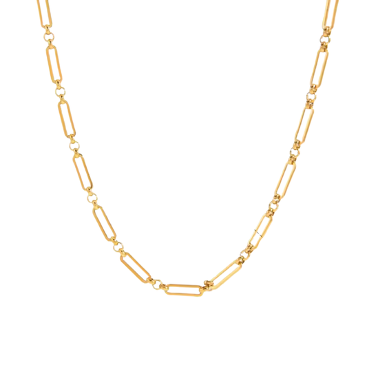 Linked Link Chain Necklace