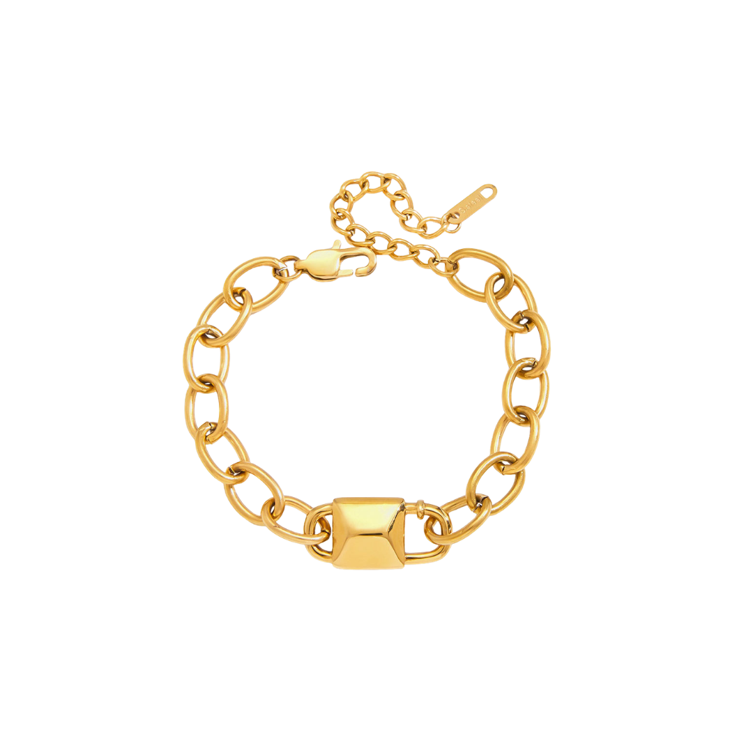 Lock Chain Bracelet