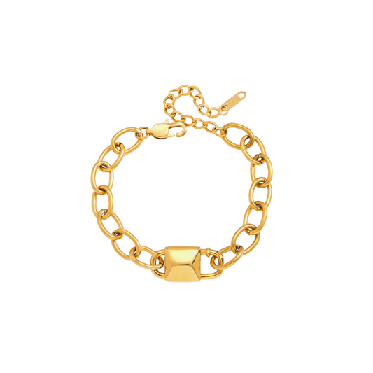 Lock Chain Bracelet