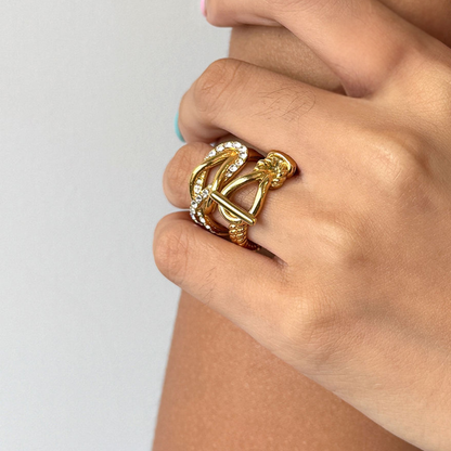 Zirconias Knot Ring