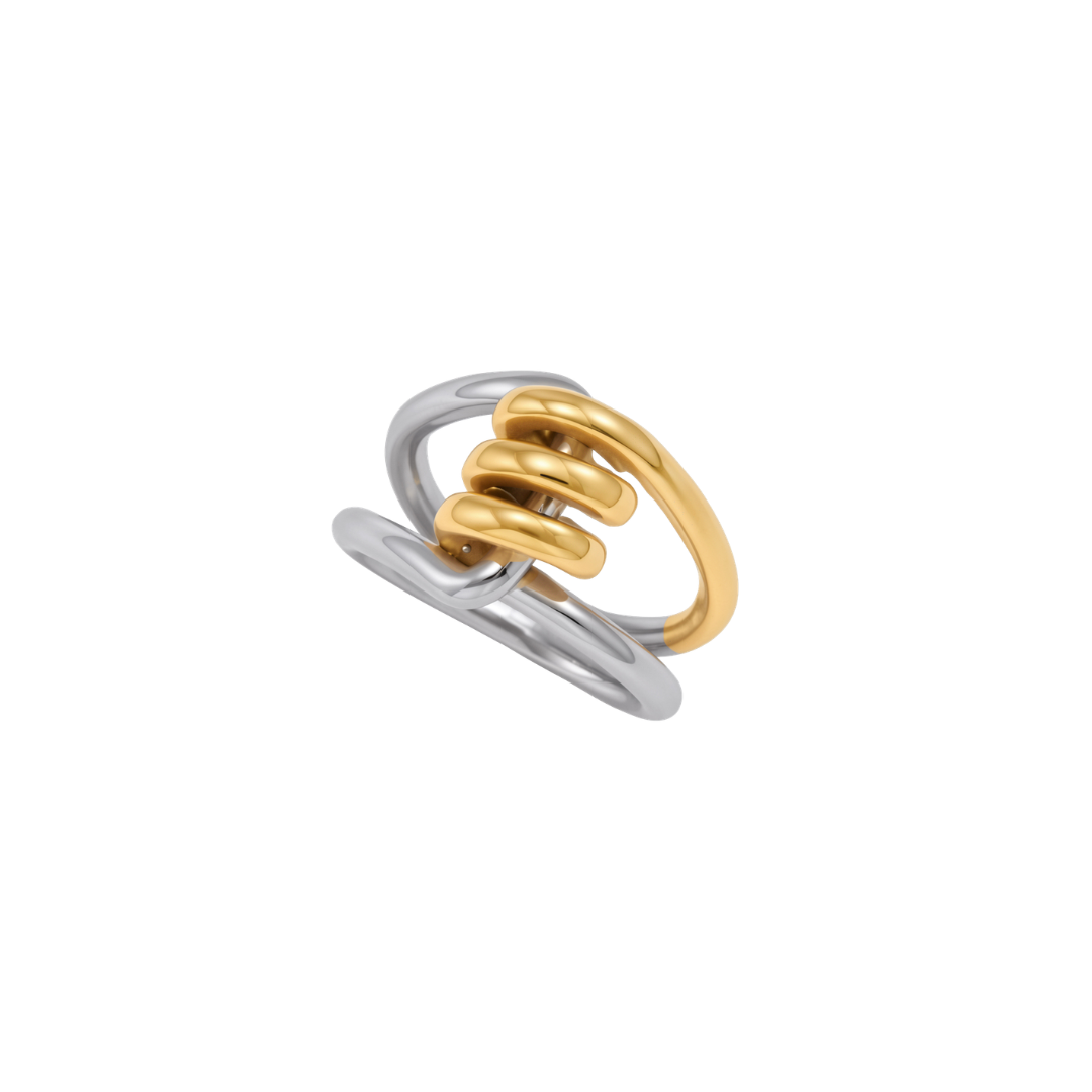 Two Tone Spring Ring
