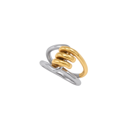 Two Tone Spring Ring