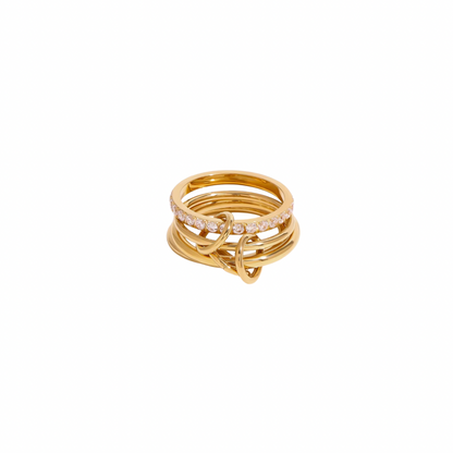 Zirconias Stackable Ring