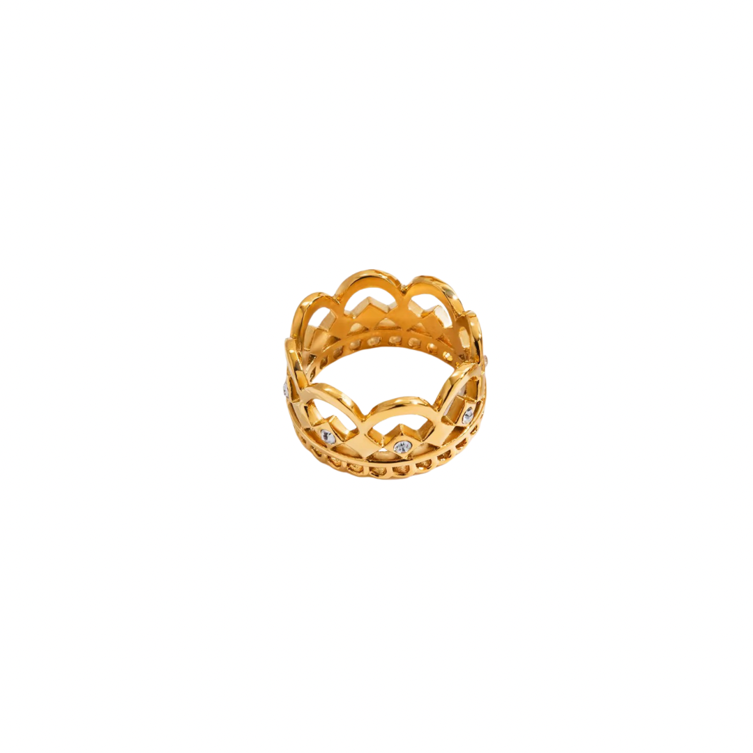 Zirconias Crown Ring
