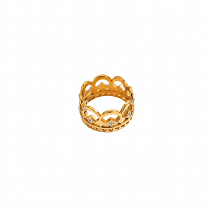 Zirconias Crown Ring