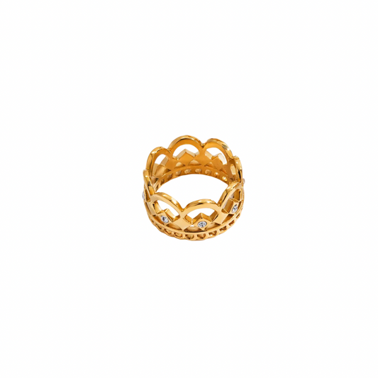Zirconias Crown Ring