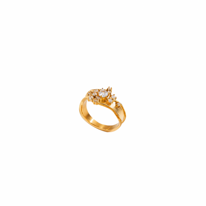 Elegant Zirconias Band Ring