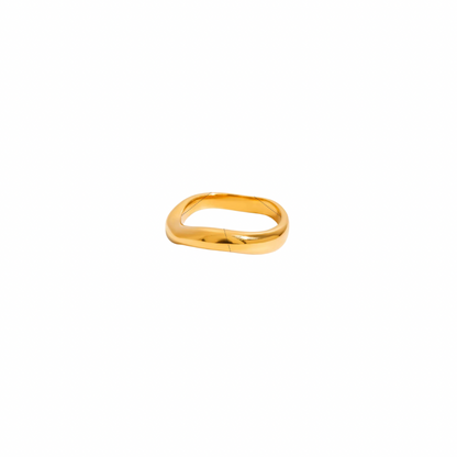 Single Wavy Band Ring