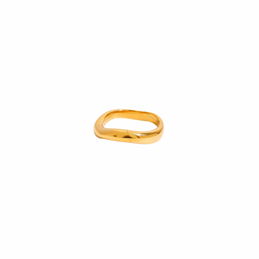 Single Wavy Band Ring