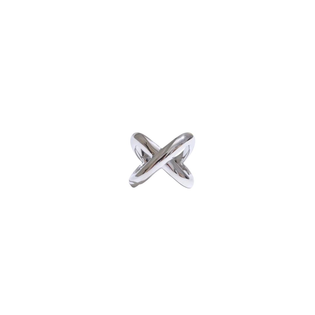 Silver X Ring
