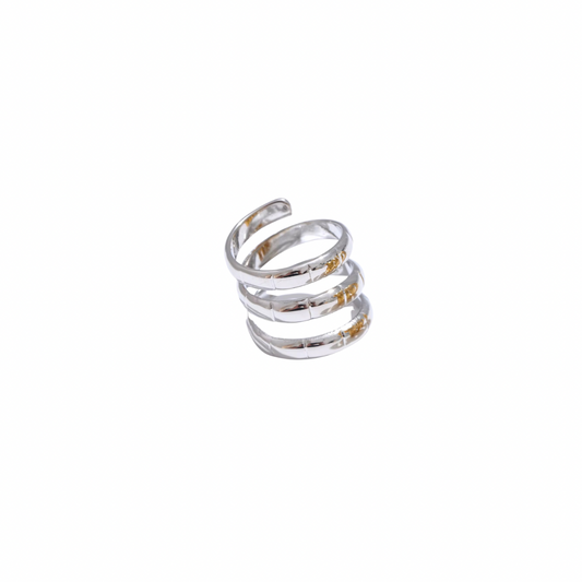 Silver Spiral Ring
