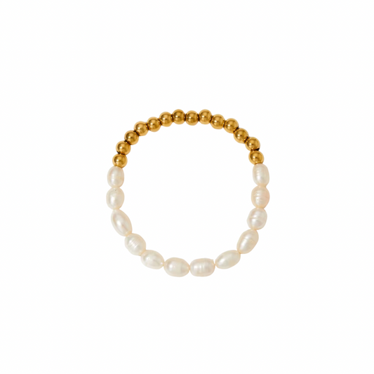 Freshwater Pearls Elastic Bracelet