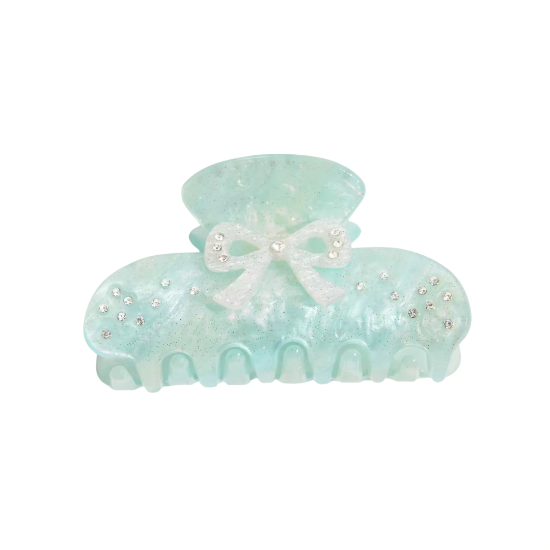 Zirconias Bow Hair Claw