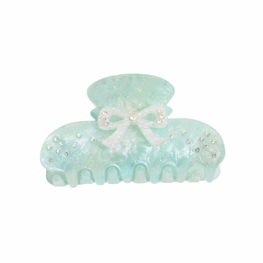 Zirconias Bow Hair Claw