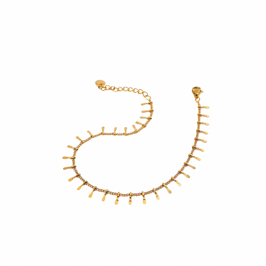Textured Sticks Anklet