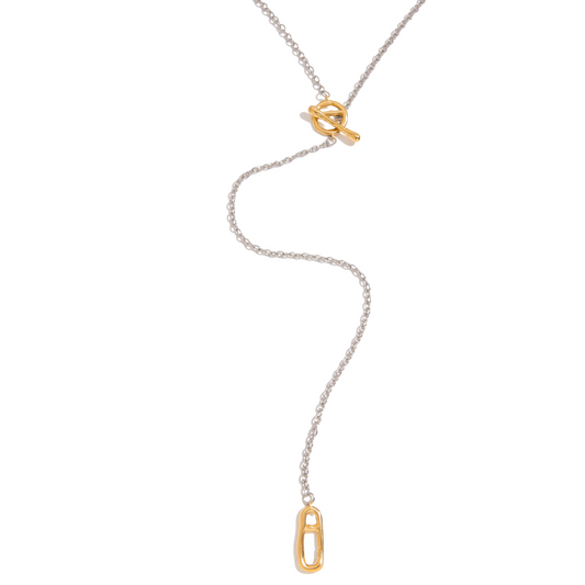 Two Tone Long Lariat
