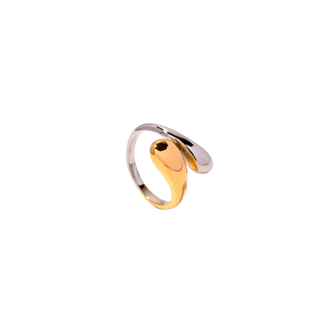 Two Tone Open Ring