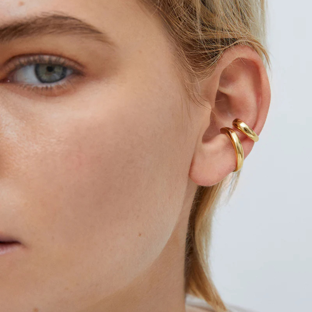 Simple Thin Earcuff Set