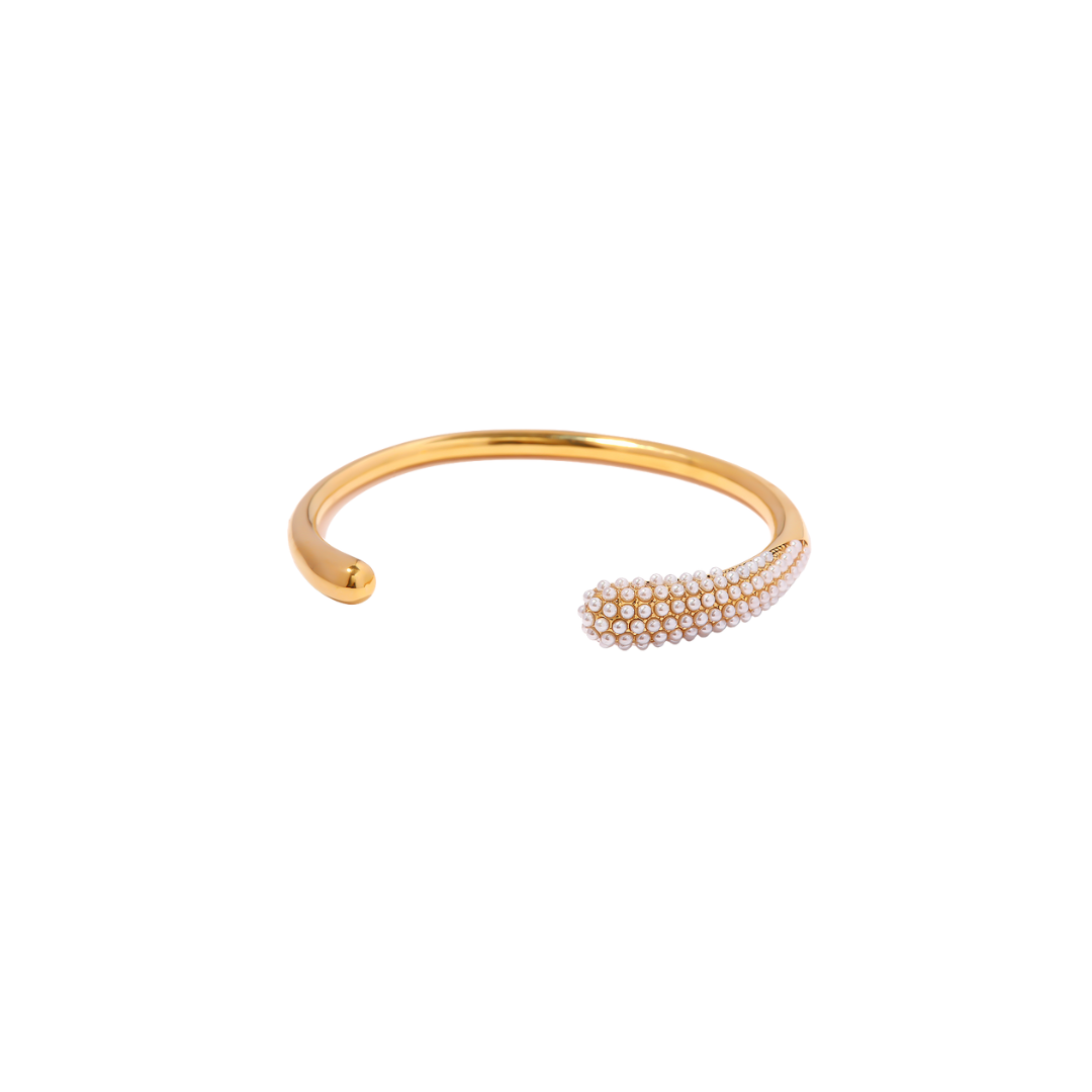 Mini Pearls Cuff Bracelet