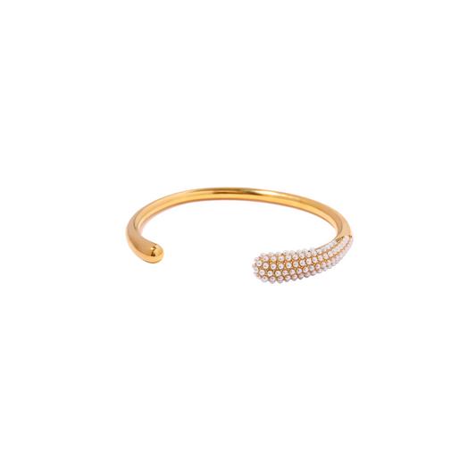 Mini Pearls Cuff Bracelet