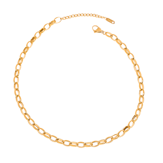 Classic Oval Chain Necklace