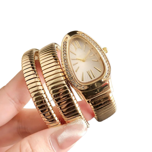 Iconic Serpenti Style Watch (Gold)